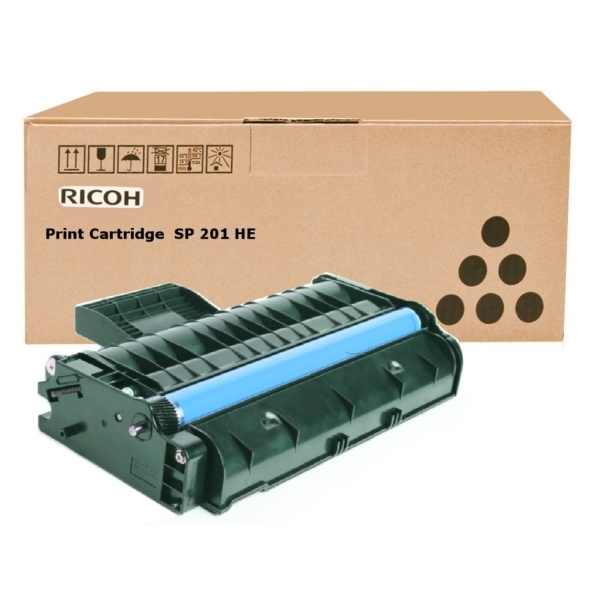 Ricoh 407254/TYPE SP201HE Tonerkartusche High-Capacity, 2.600 Seiten/5%