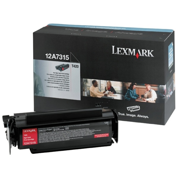 Lexmark 12A7315 Tonerkartusche schwarz, 10.000 Seiten/5%