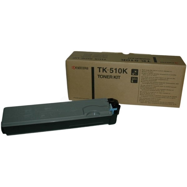 Kyocera 1T02F30EU0/TK-510K Toner-Kit schwarz, 8.000 Seiten/5%