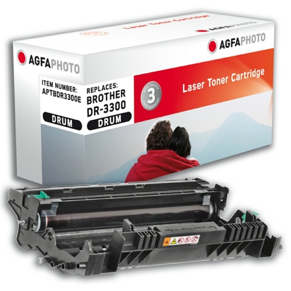 AgfaPhoto APTBDR3300E Drum Kit, 30.000 Seiten (ersetzt Brother DR3300)