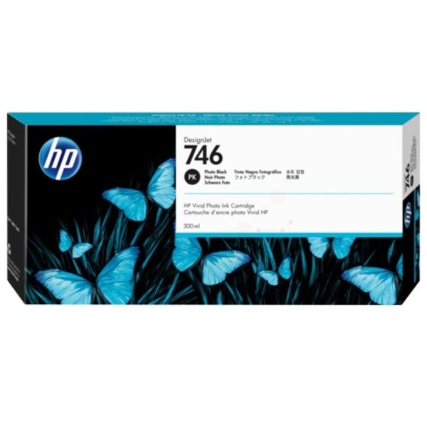 HP P2V82A/746 Tintenpatrone schwarz foto 300ml