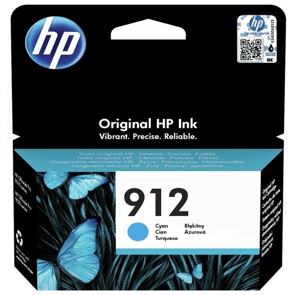 HP 3YL77AE/912 Tintenpatrone cyan, 315 Seiten 2.93ml