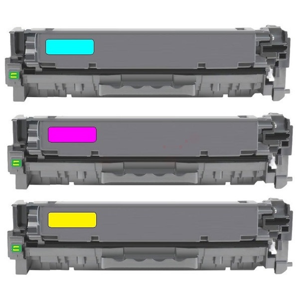 Kompatibel PRTHPCF440AM Tonerkartusche MultiPack cyan magenta gelb (ersetzt HP 312A)