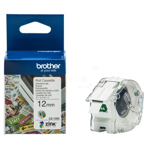 Brother CZ-1002 DirectLabel-Etiketten 12mm x 5m