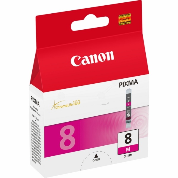 Canon 0622B001/CLI-8M Tintenpatrone magenta, 478 Seiten ISO/IEC 24711 13ml