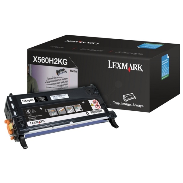 Lexmark X560H2KG Tonerkartusche schwarz, 10.000 Seiten ISO/IEC 19752