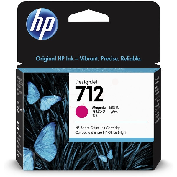 HP 3ED68A/712 Tintenpatrone magenta 29ml