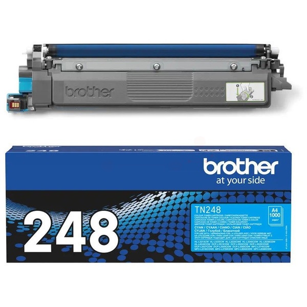 Brother TN-248C Toner-Kit cyan, 1.000 Seiten ISO/IEC 19752