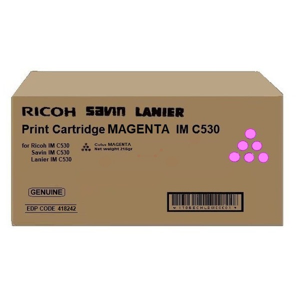 Ricoh 418242/IMC530 Toner-Kit magenta, 18.000 Seiten/5%