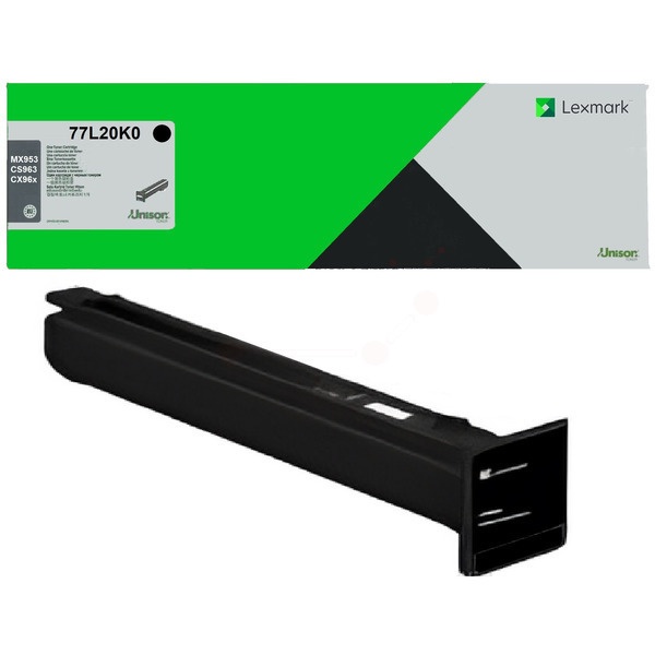 Lexmark 77L20K0 Toner-Kit schwarz return program, 15.000 Seiten ISO/IEC 19752