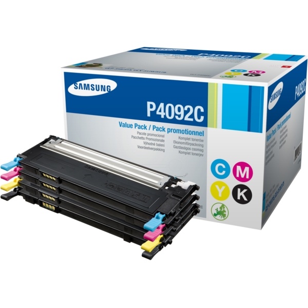 Samsung CLT-P4092C/ELS/P4092C Toner Value-Kit (Bk,C,M,Y) 1500 pg+3x1000 pg