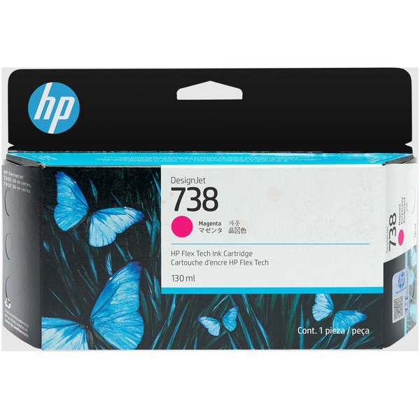 HP 498N6A/738 Tintenpatrone magenta 130ml