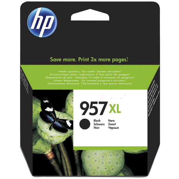 HP L0R40AE/957XL Tintenpatrone schwarz High-Capacity, 3.000 Seiten 63,5ml