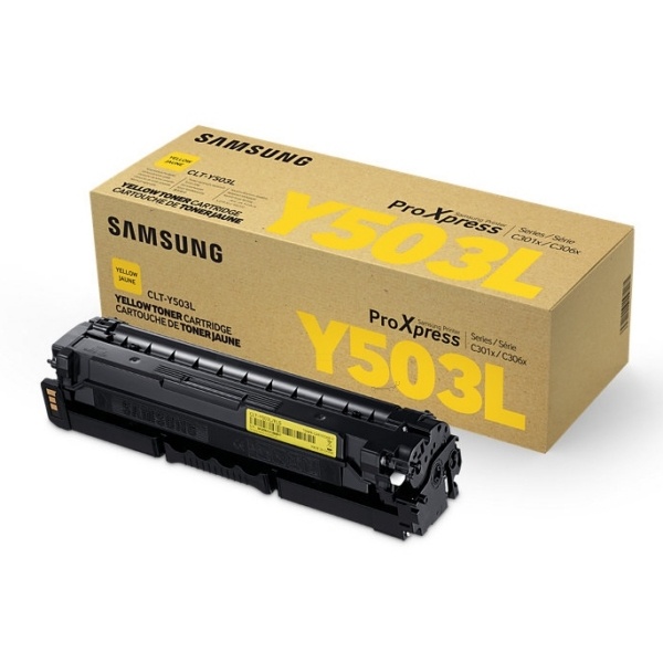 Samsung CLT-Y503L/ELS/Y503L Tonerkartusche gelb, 5.000 Seiten