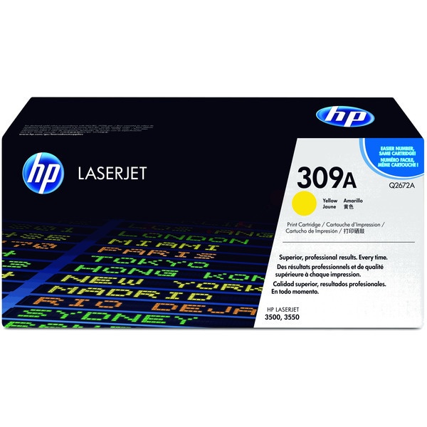 HP Q2672A/309A Tonerkartusche gelb, 4.000 Seiten/5%