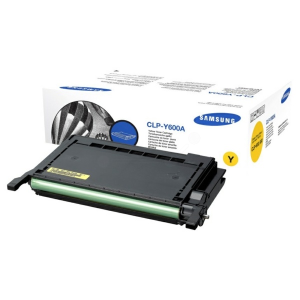 Samsung CLP-Y600A/ELS Toner gelb, 4.000 Seiten/5%