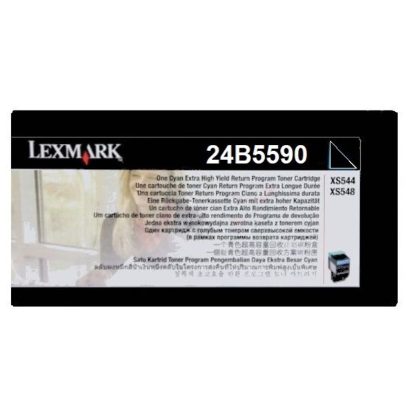 Lexmark 24B5590 Tonerkartusche schwarz return program, 6.000 Seiten