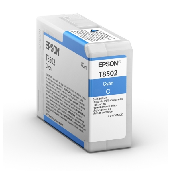 Epson C13T850200/T8502 Tintenpatrone cyan 80ml