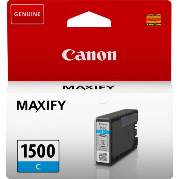 Canon 9229B001/PGI-1500C Tintenpatrone cyan, 300 Seiten 4.5ml