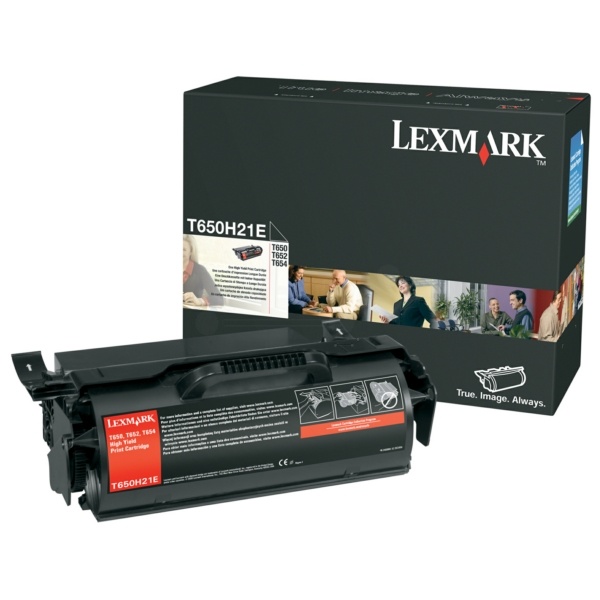 Lexmark T650H21E Tonerkartusche schwarz, 25.000 Seiten ISO/IEC 19752