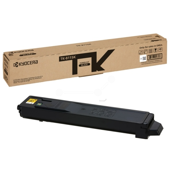 Kyocera 1T02P30NL0/TK-8115K Toner-Kit schwarz, 12.000 Seiten ISO/IEC 19752