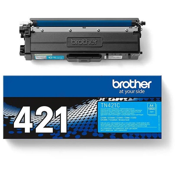 Brother TN-421C Toner-Kit cyan, 1.800 Seiten ISO/IEC 19752