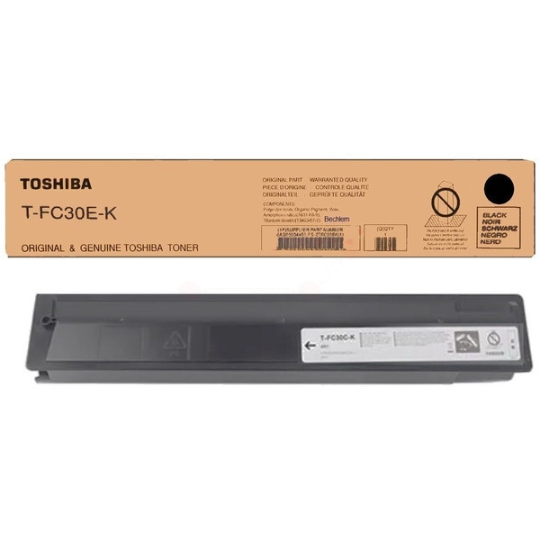 Toshiba 6AG00004450/T-FC30EK Toner schwarz, 38.400 Seiten/6%