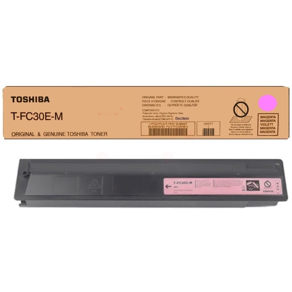 Toshiba 6AG00004452/T-FC30EM Toner magenta, 33.600 Seiten/6%