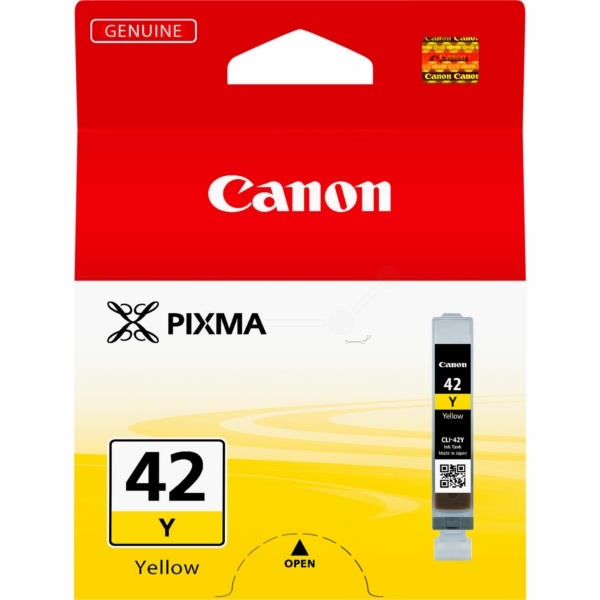 Canon 6387B001/CLI-42Y Tintenpatrone gelb 284 Fotos 13ml