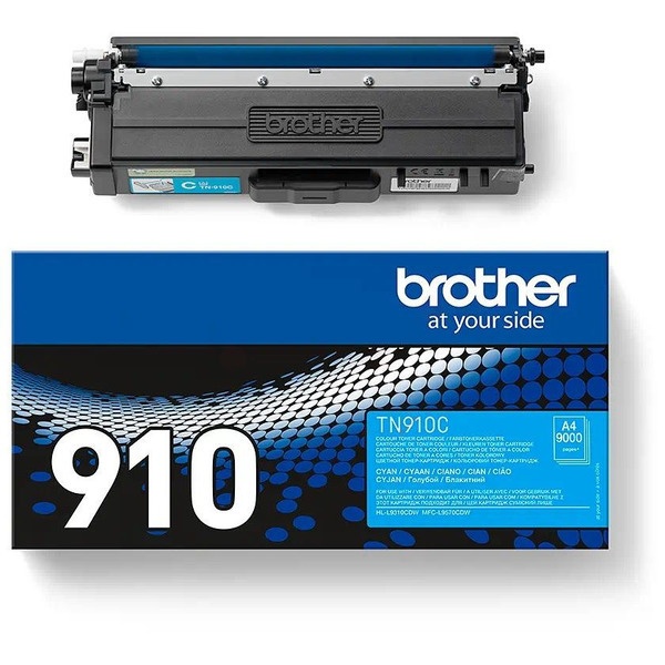 Brother TN-910C Toner-Kit cyan, 9.000 Seiten ISO/IEC 19752