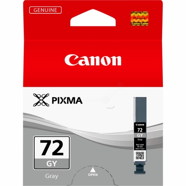 Canon 6409B001/PGI-72GY Tintenpatrone grau 165 Fotos 14ml