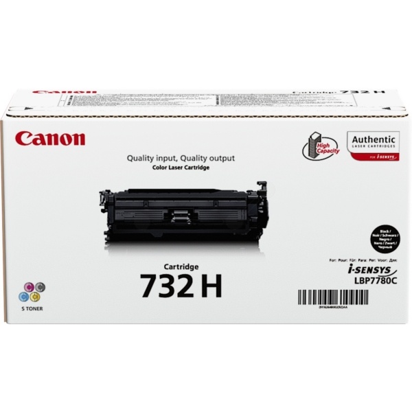 Canon 6264B002/732H Tonerkartusche schwarz, 12.000 Seiten ISO/IEC 19798