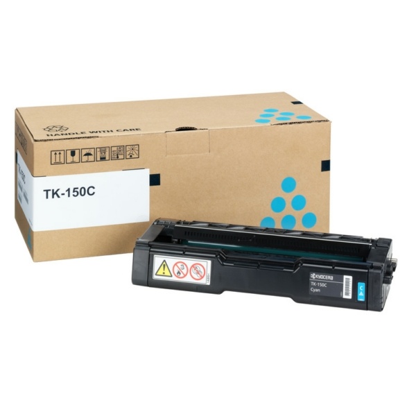 Kyocera 1T05JKCNL0/TK-150C Toner cyan, 6.000 Seiten ISO/IEC 19798