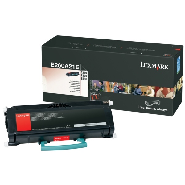 Lexmark E260A21E Toner-Kit, 3.500 Seiten/5%