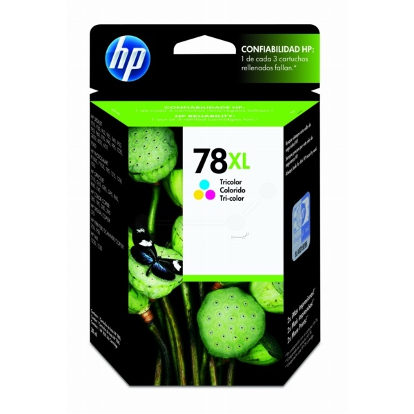 HP C6578AE/78XL Druckkopfpatrone color High-Capacity, 1.200 Seiten ISO/IEC 24711 38ml