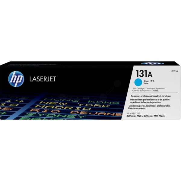 HP CF211A/131A Tonerkartusche cyan, 1.800 Seiten ISO/IEC 19798