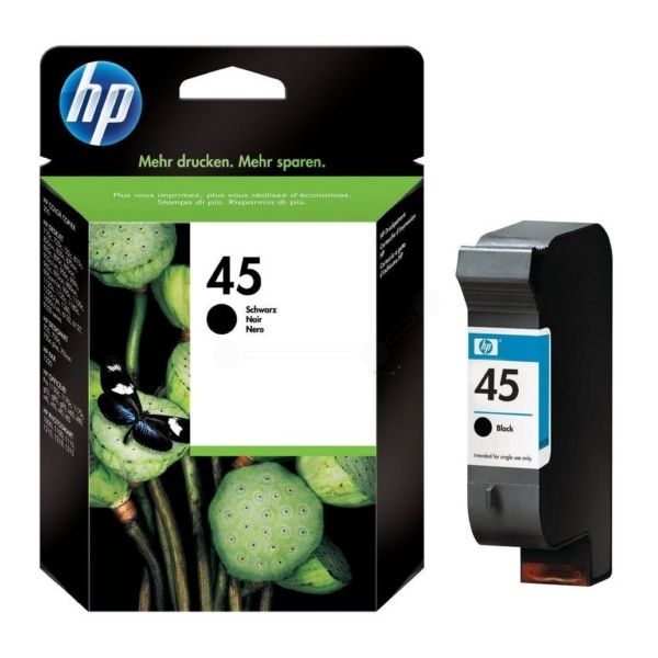 HP 51645AE/45 Druckkopfpatrone schwarz High-Capacity, 930 Seiten ISO/IEC 24711 42ml