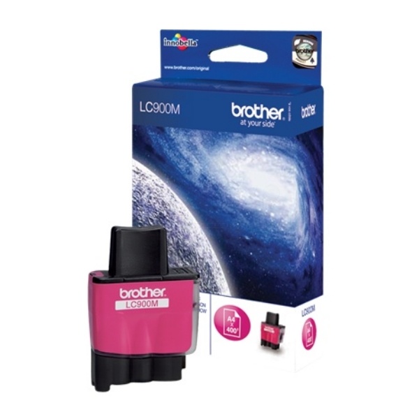 Brother LC-900M Tintenpatrone magenta, 400 Seiten/5% 11ml