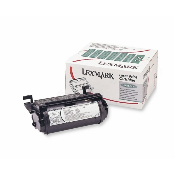 Lexmark 12A5845 Tonerkartusche schwarz return program, 25.000 Seiten